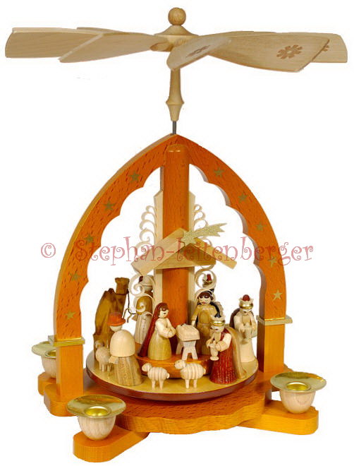 Creche de Noel allemande avec rois mages