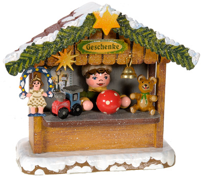 Winterkinder Hubrig, figurines miniatures en bois